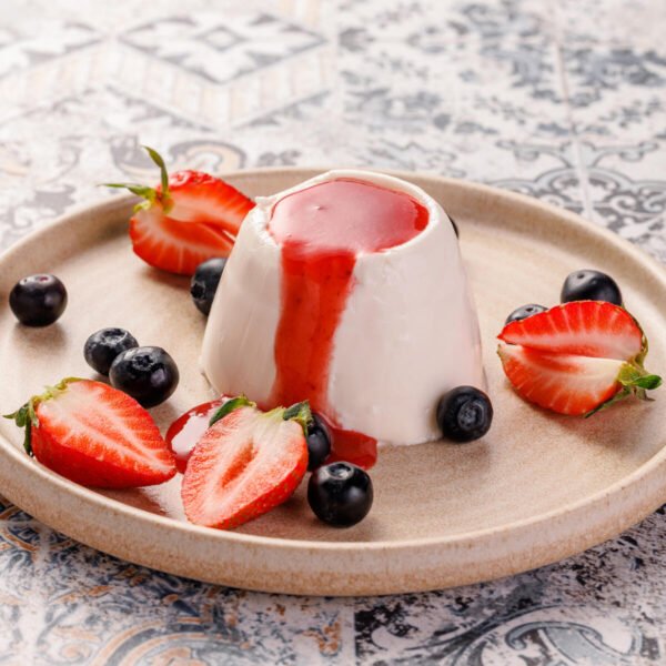 Фруктовая Panna Cotta