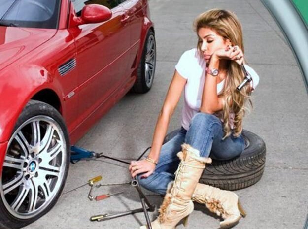  Услуга «насос» — подкачка колёс вашего автомобиля