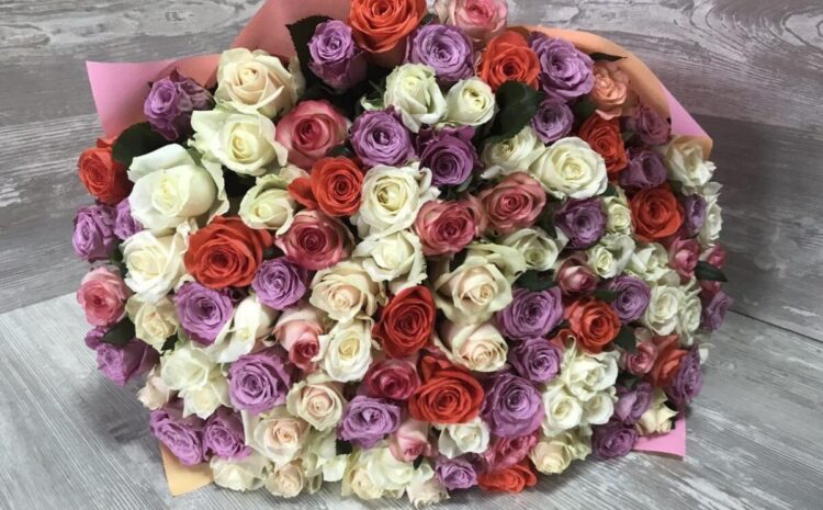  101 trandafiri (101 roze) cu livrare în Bălți