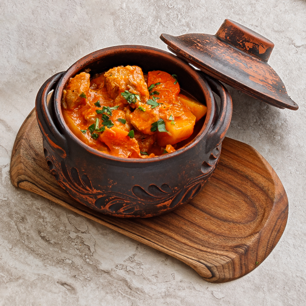 Жаркое со свинным мясом