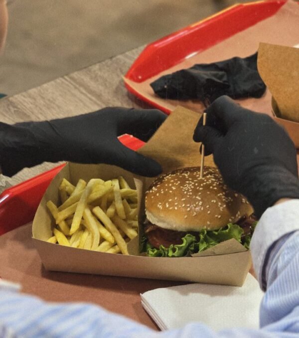 DOUBLE HAMBURGER & FRIES
