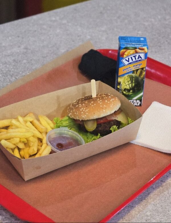 Kids burger combo