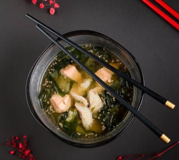 Miso soup somon creveti Black tiger