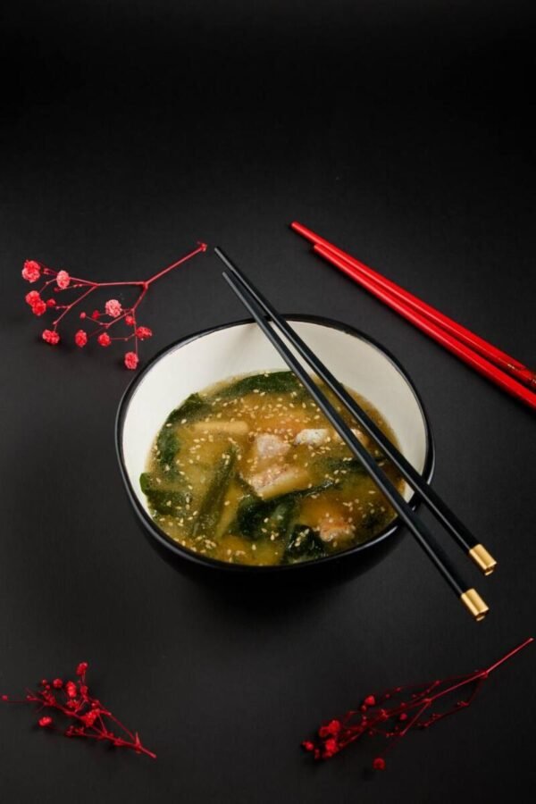 Miso soup tipar afumat