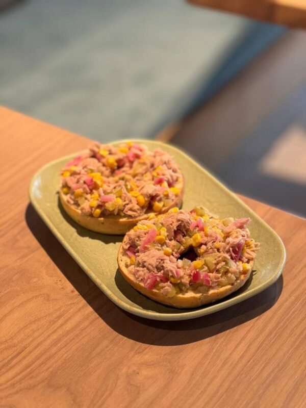 Tuna bagel
