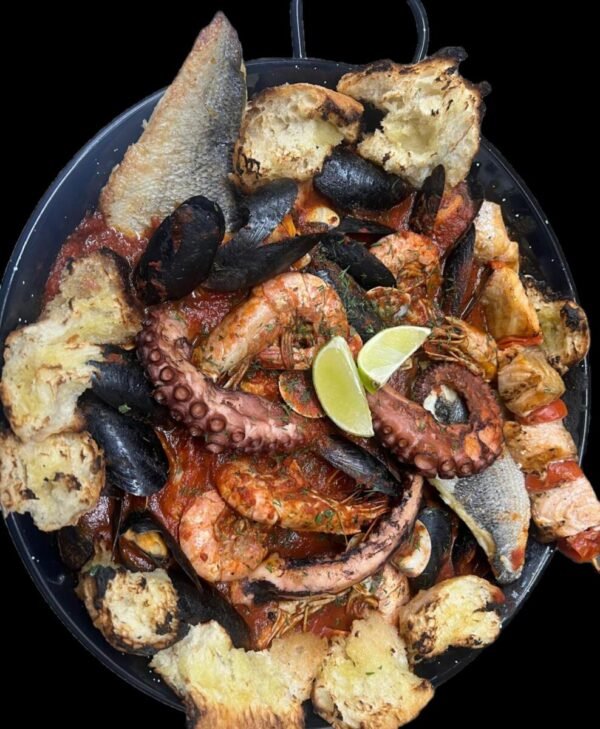 Fructe de mare în sos