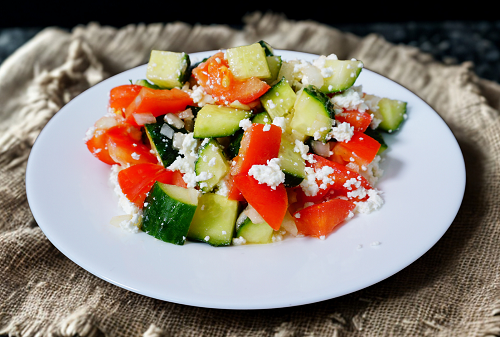 Салат Шопский / Salată Șopșcă