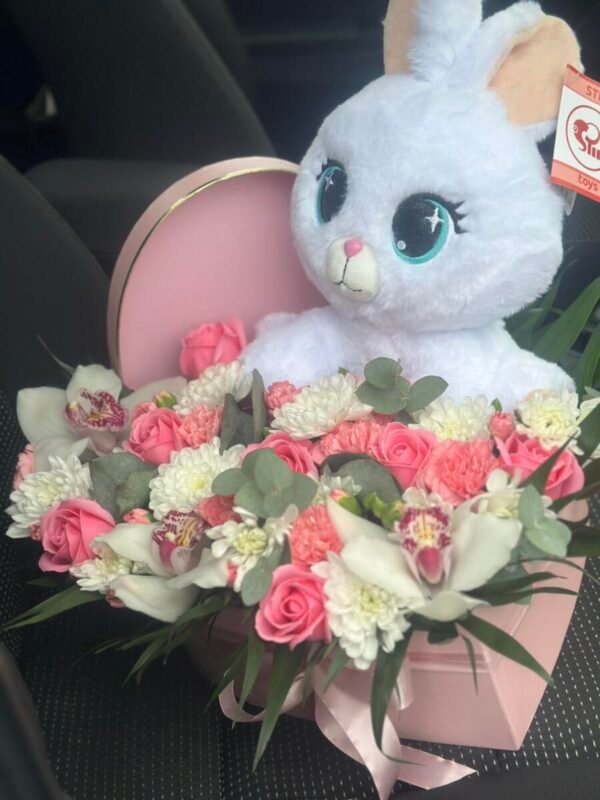 Сердце с игрушкой