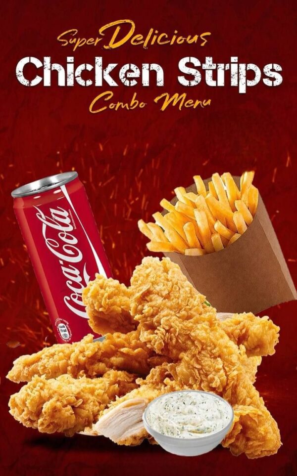 Chicken Strips Hot combo
