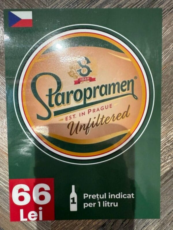 Staropramen unfiltreted