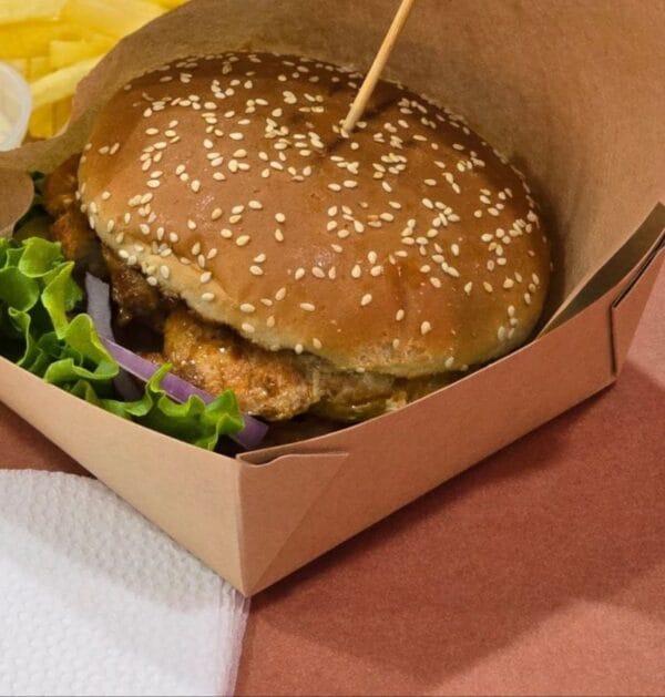 SINGLE CHICKEN BURGER