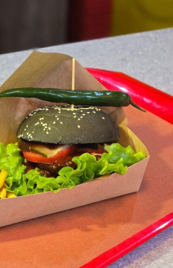 SINGLE CHILI BURGER