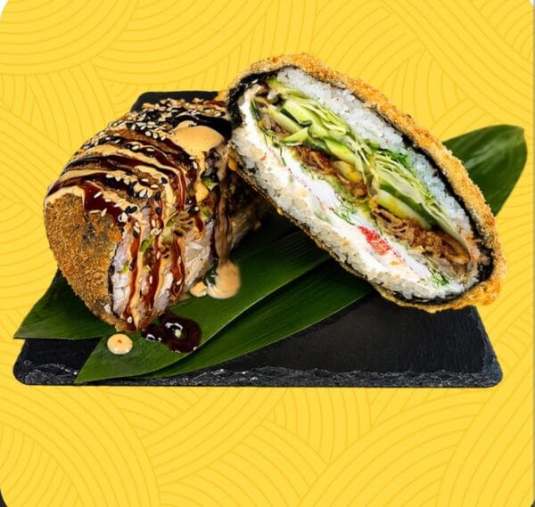Sushi burger с каракатицей L